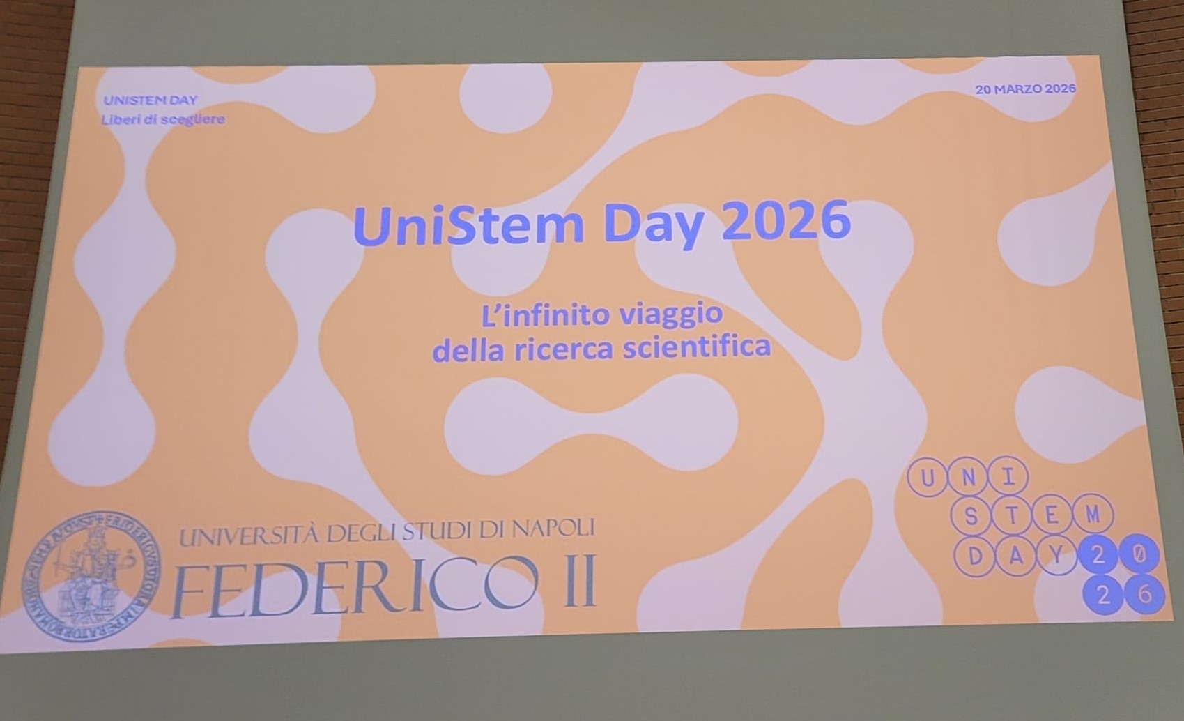 Presentazione UniStem Day 2026 Napoli